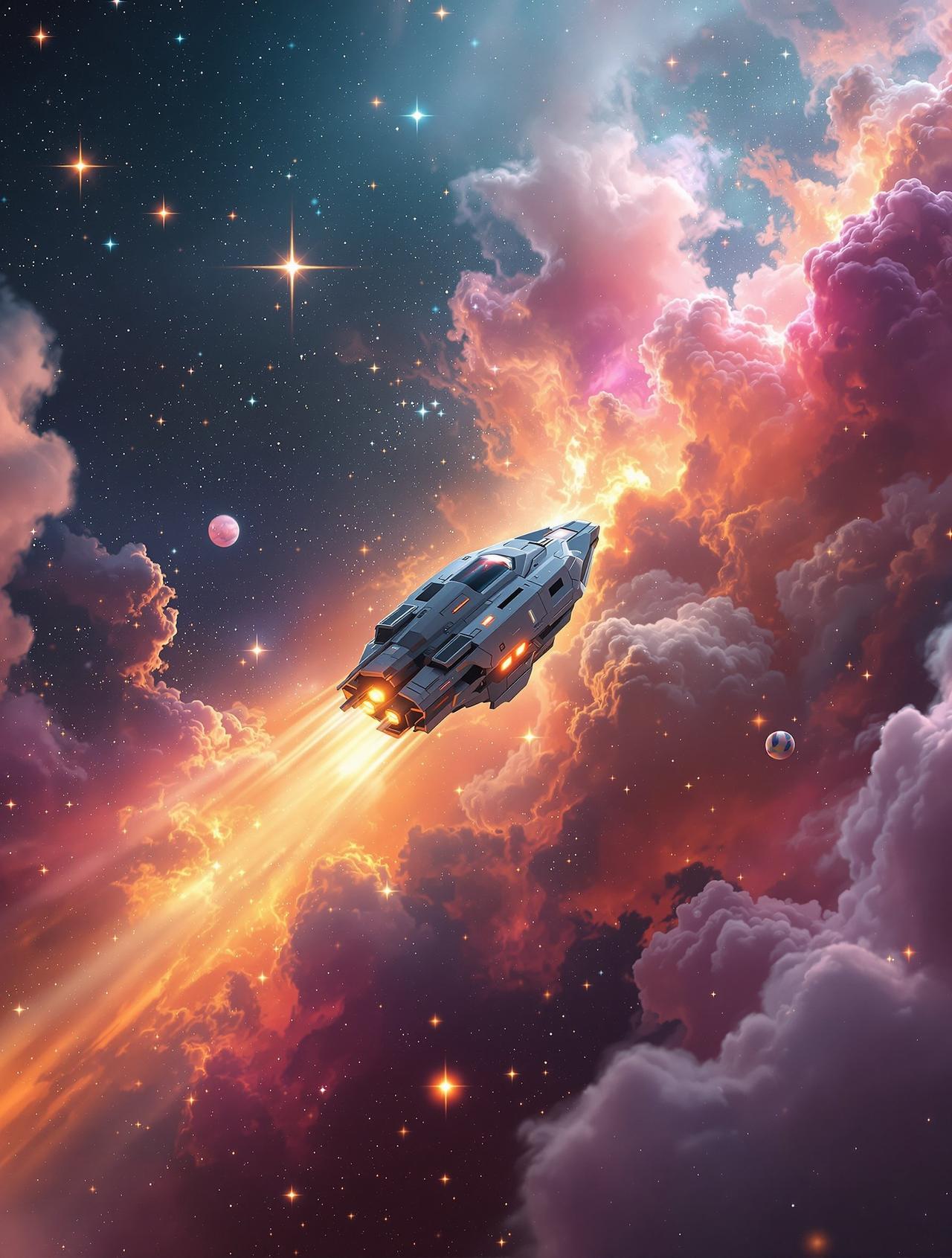 黑米影视作品《星际迷航：东方号》主视觉海报